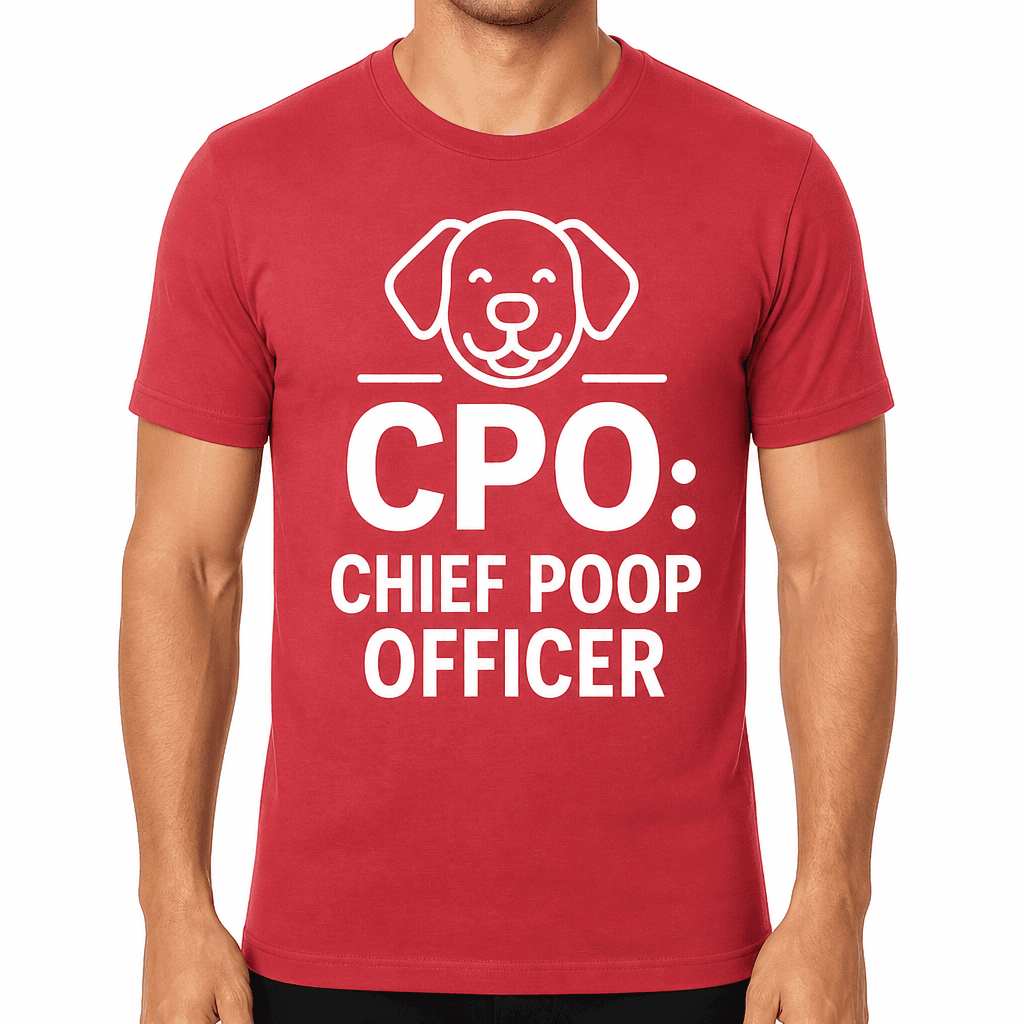 CPO: Chief Poop Officer T-Shirt