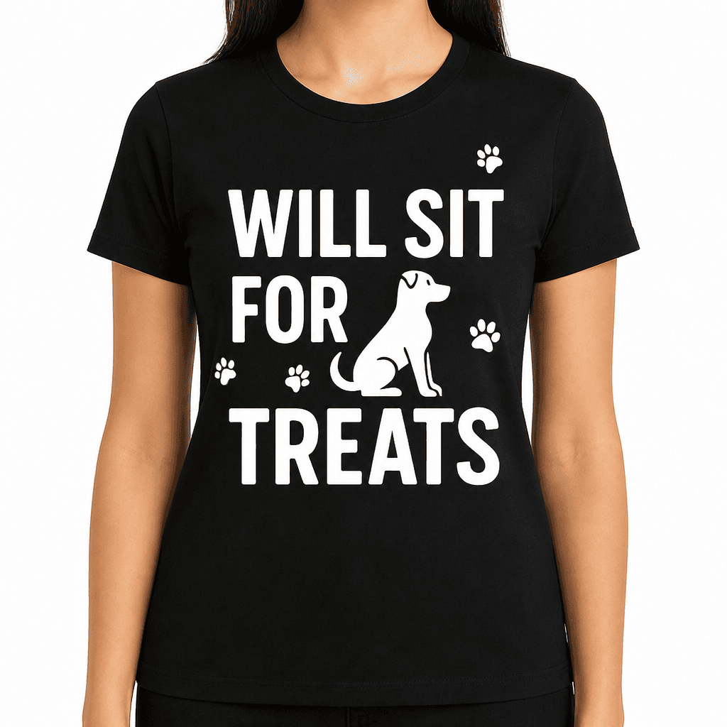 Will Sit for Treats T-Shirt