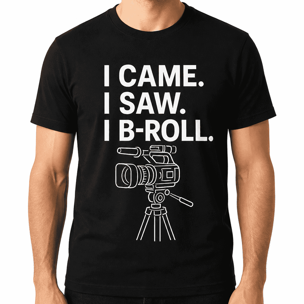 I Came. I Saw. I B-Roll. T-Shirt