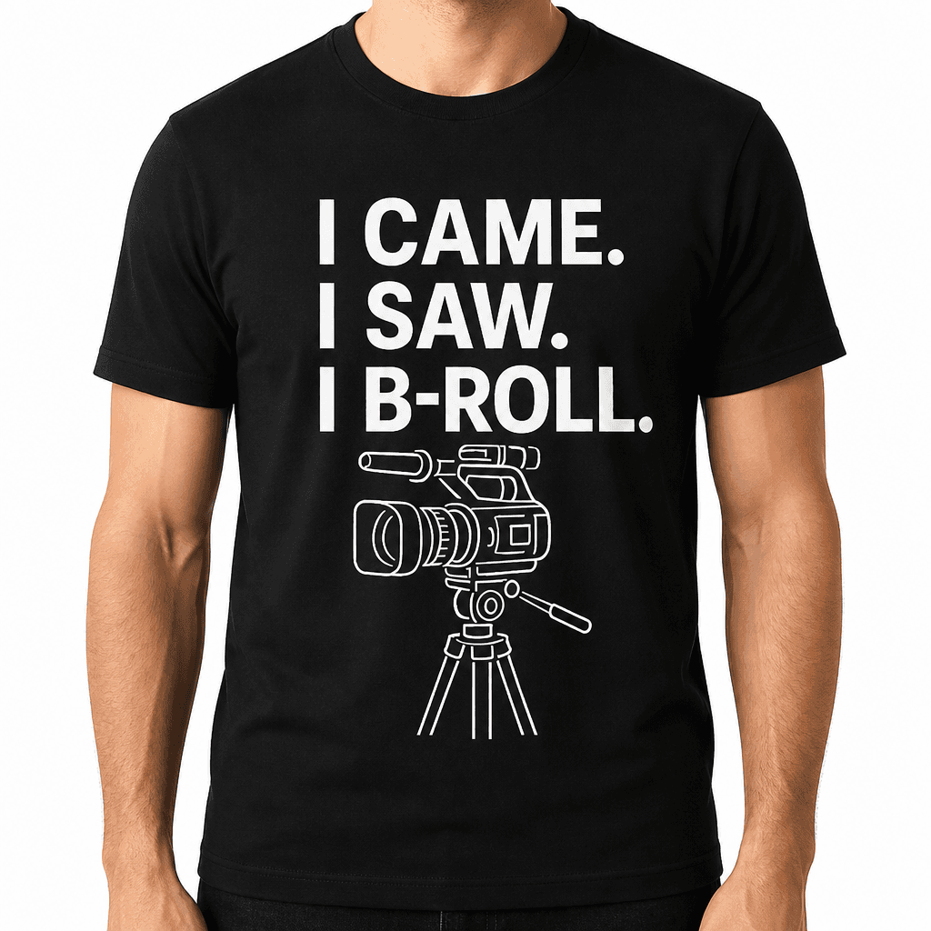 I Came. I Saw. I B-Roll. T-Shirt