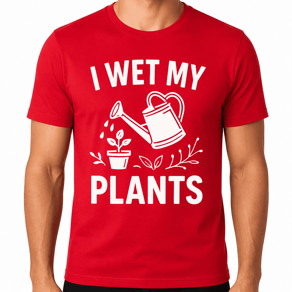 I Wet My Plants T-Shirt