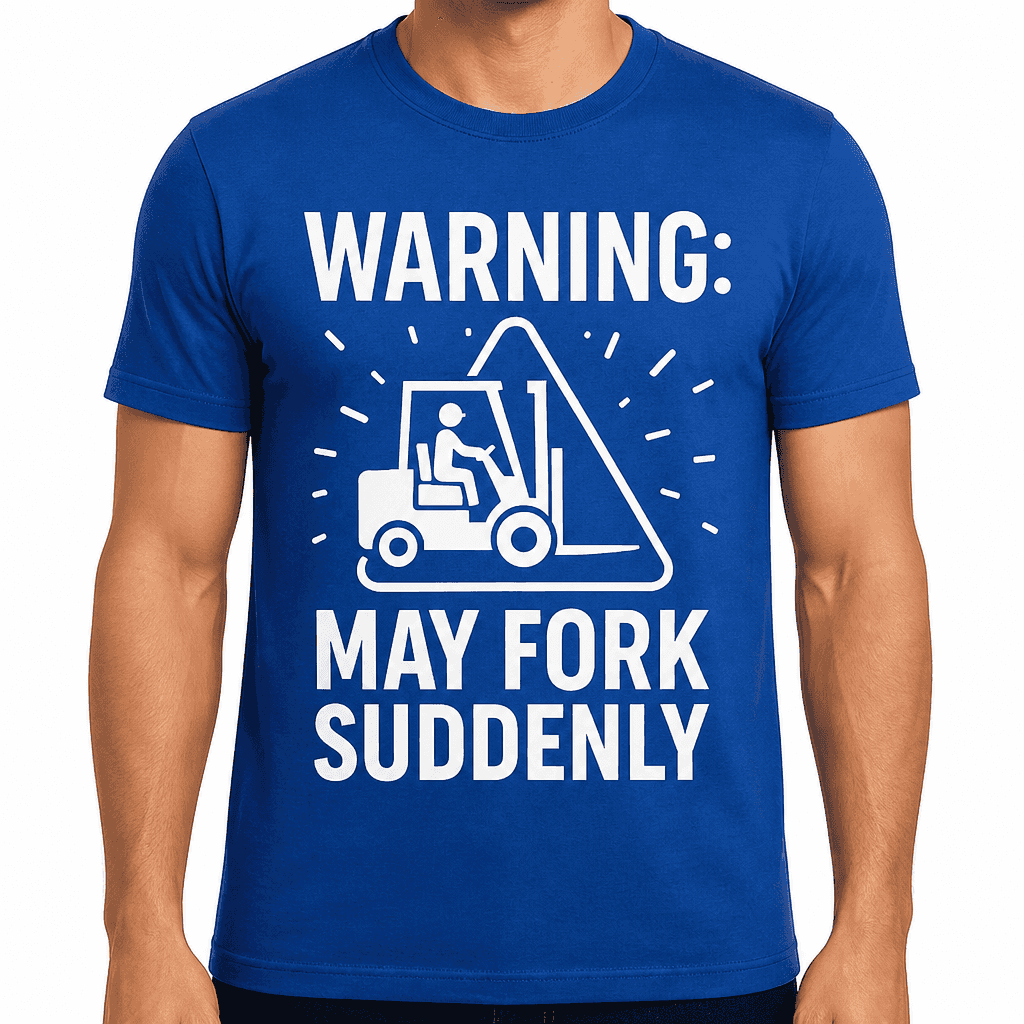Warning: May Fork Suddenly T-Shirt