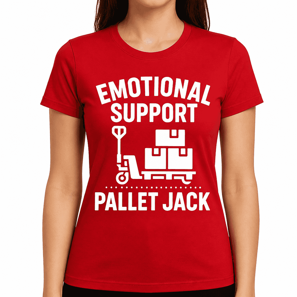 Emotional Support Pallet Jack T-Shirt