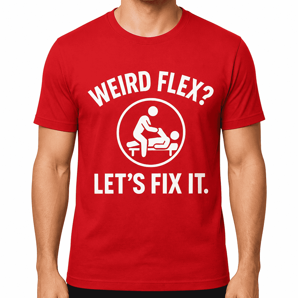 Weird Flex? Let's Fix It. T-Shirt