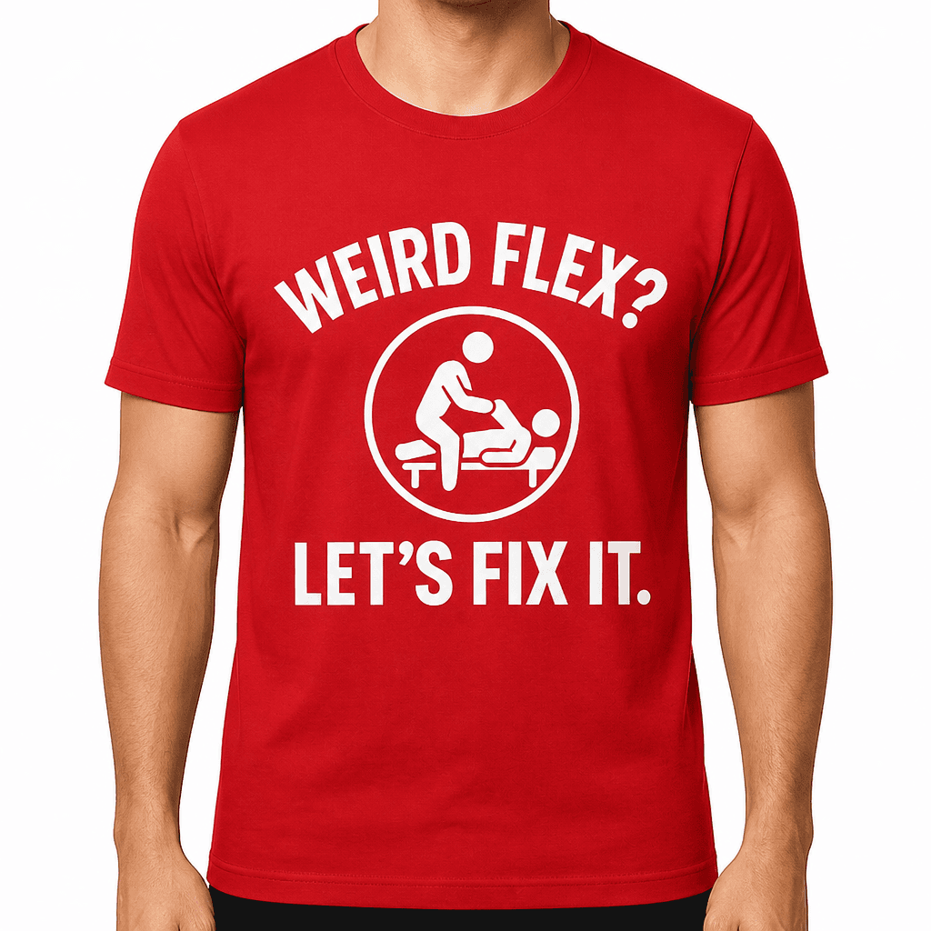 Weird Flex? Let's Fix It. T-Shirt