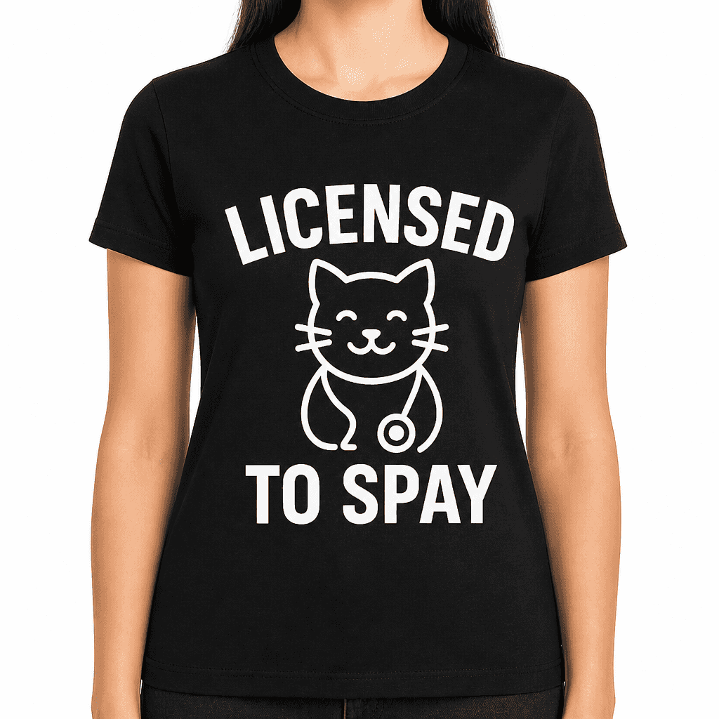 Licensed to Spay T-Shirt