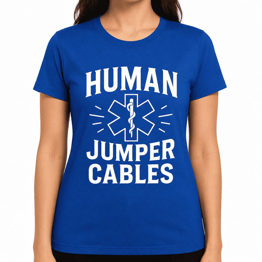 Human Jumper Cables T-Shirt