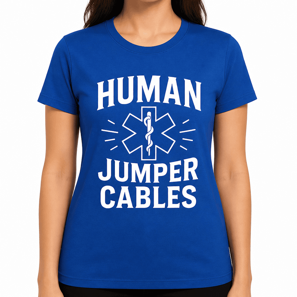 Human Jumper Cables T-Shirt