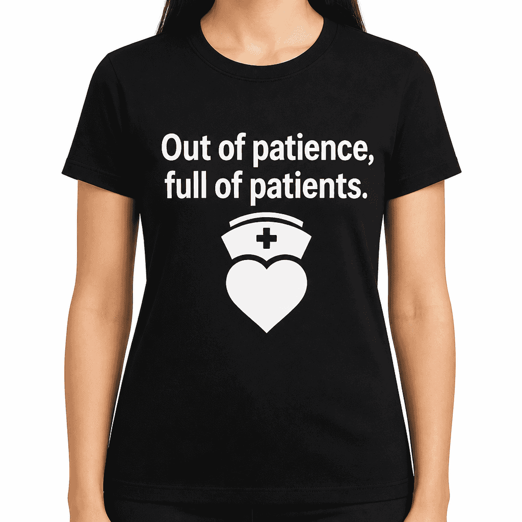 Out of Patience, Full of Patients T-Shirt