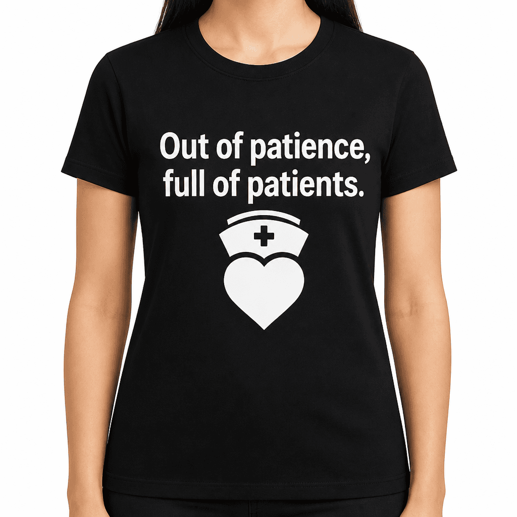 Out of Patience, Full of Patients T-Shirt