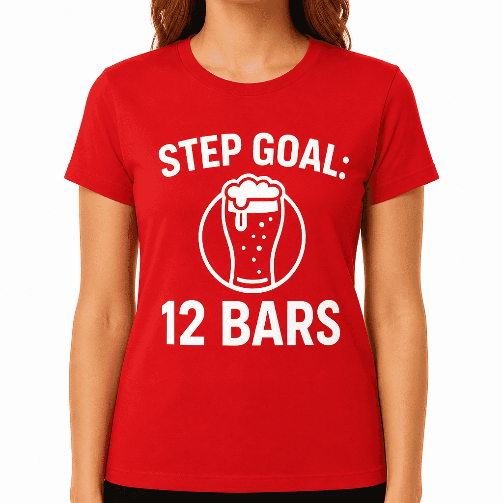 Step Goal: 12 Bars T-Shirt