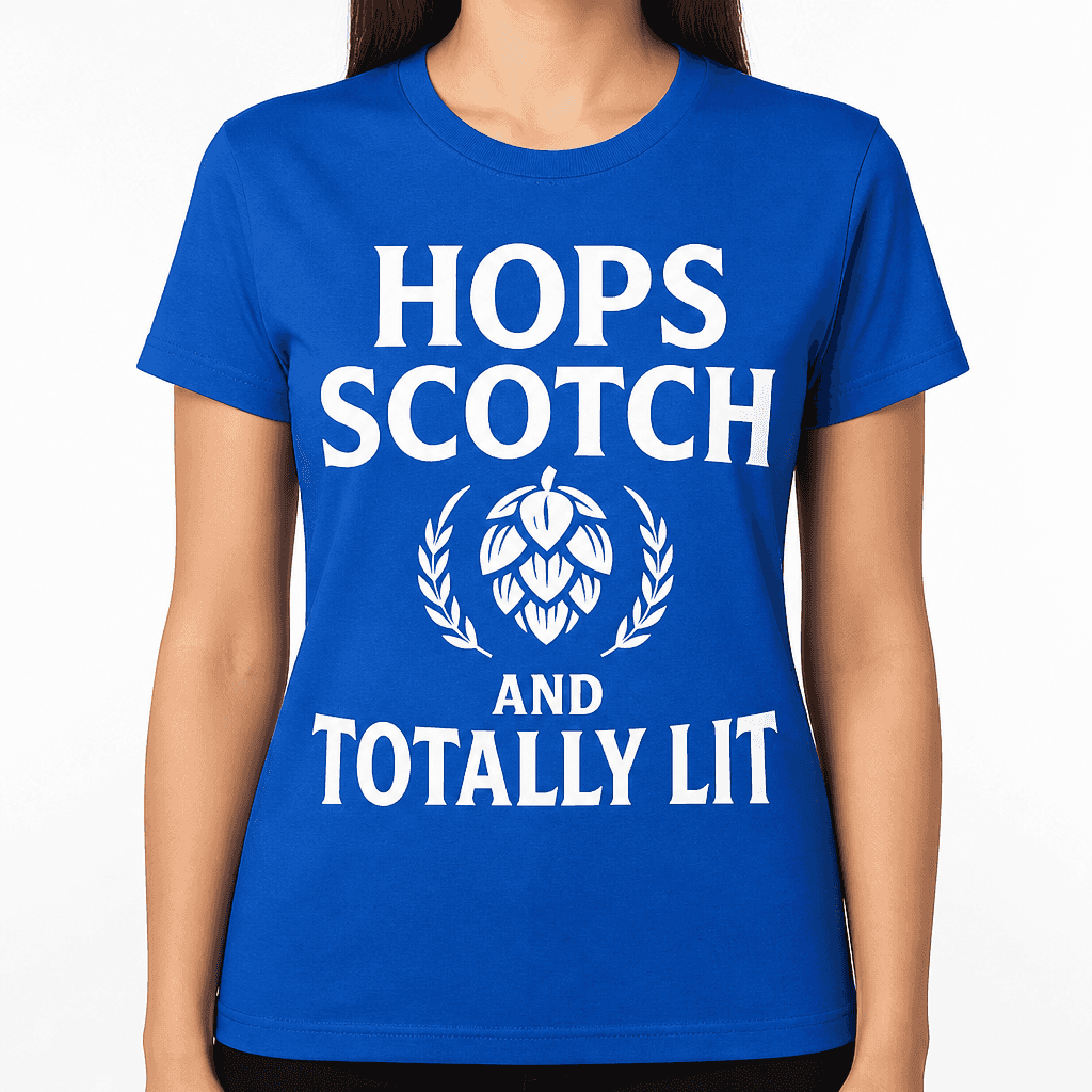 Hops Scotch and Totally Lit T-Shirt