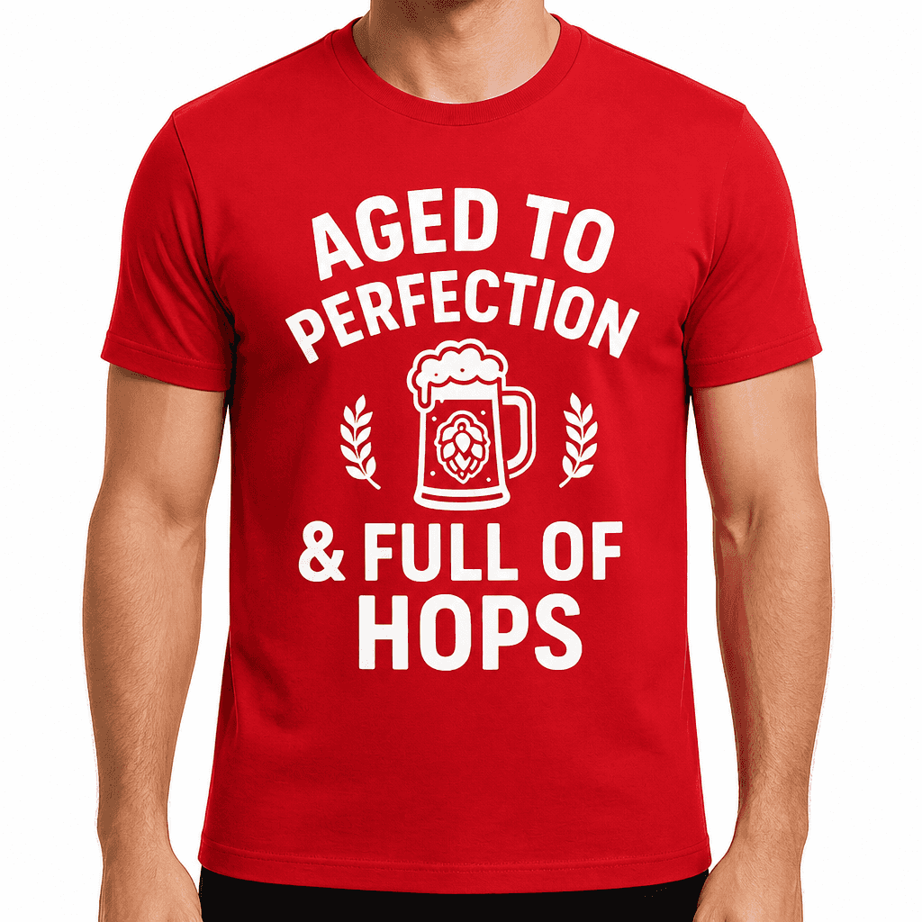 Aged to Perfection & Full of Hops T-Shirt