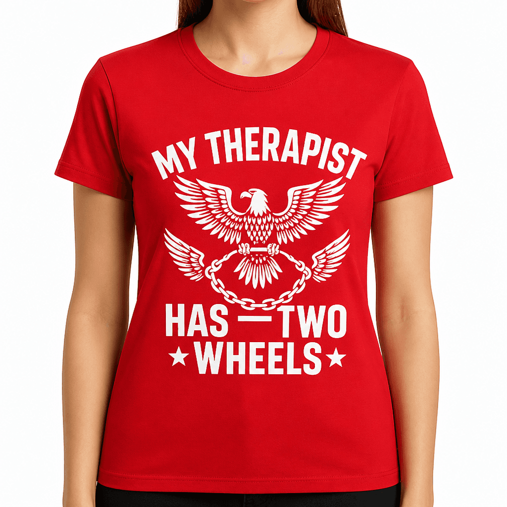 My Therapist Has Two Wheels T-Shirt