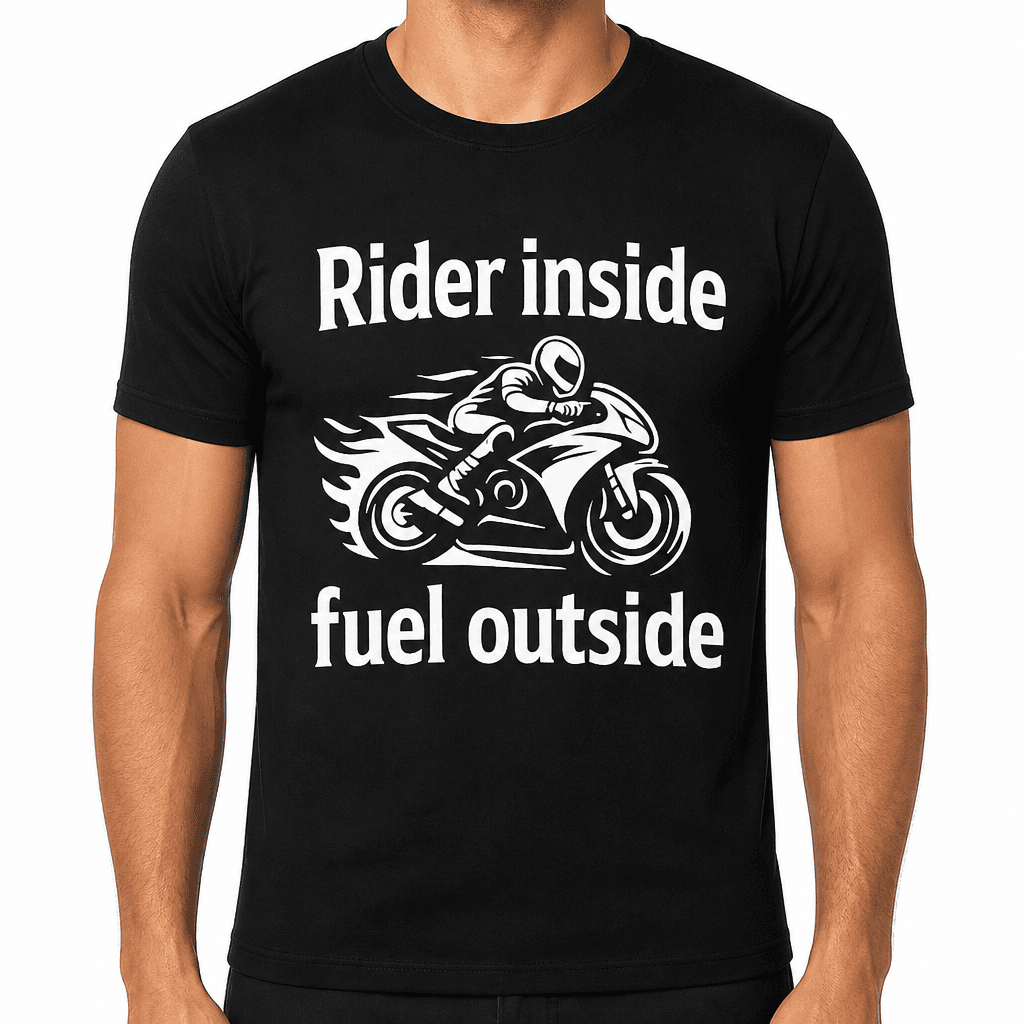 Rider Inside, Fuel Outside T-Shirt