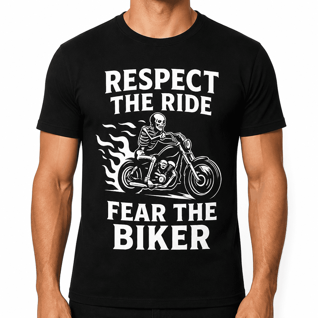 Respect the Ride Fear the Biker T-Shirt