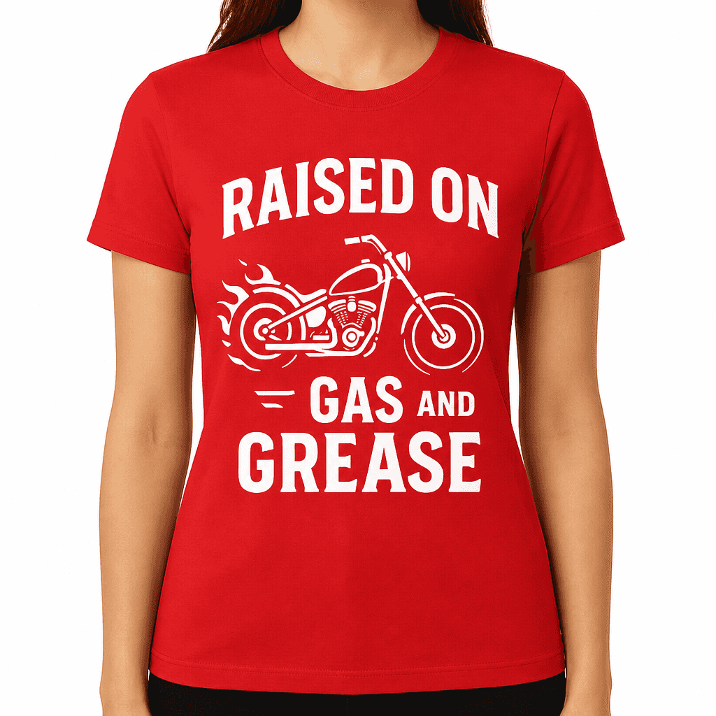 Raised on Gas and Grease T-Shirt