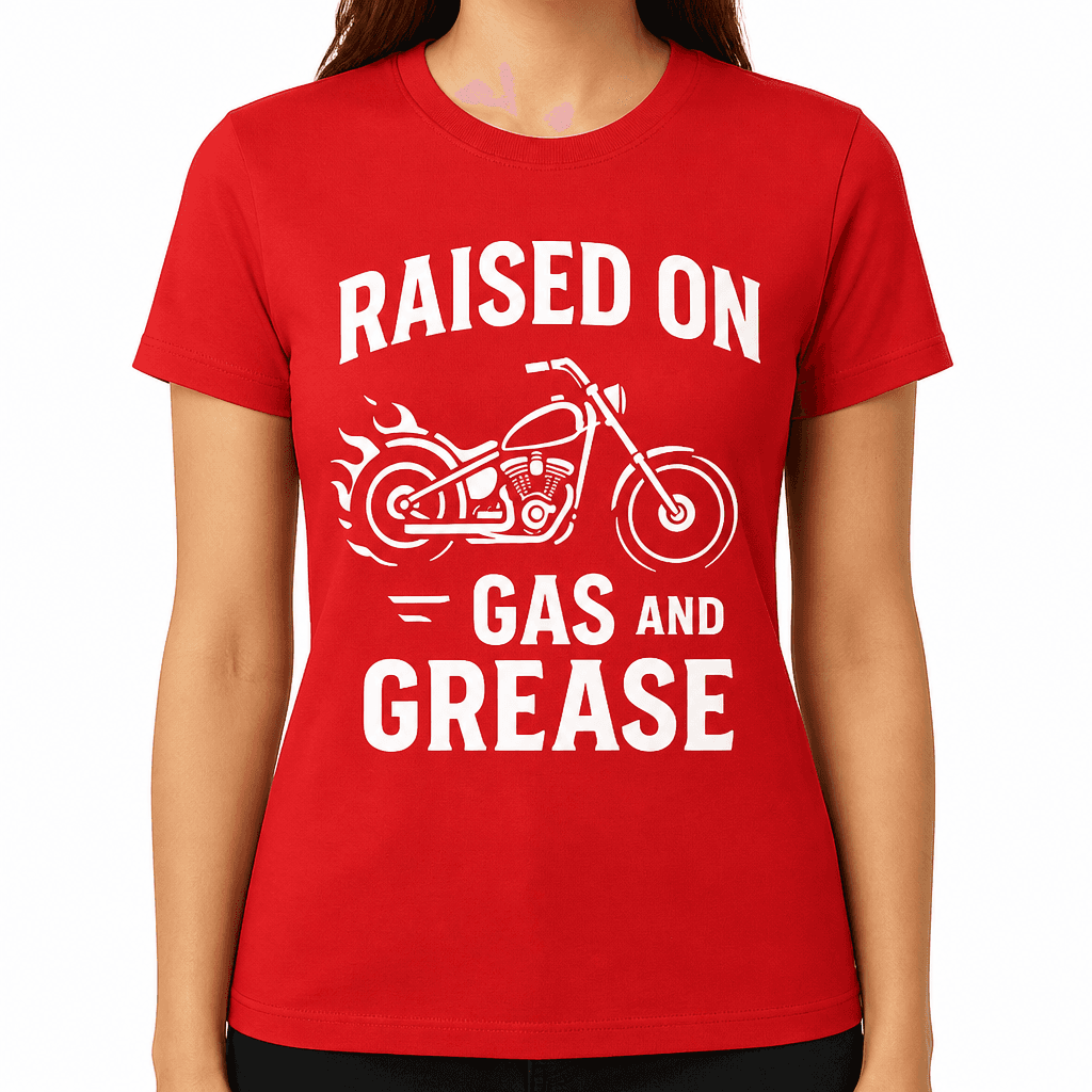 Raised on Gas and Grease T-Shirt