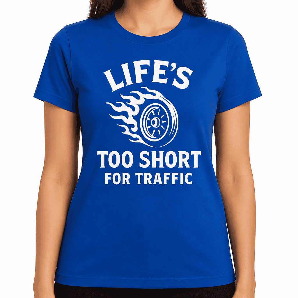 Lifeβs Too Short for Traffic T-Shirt
