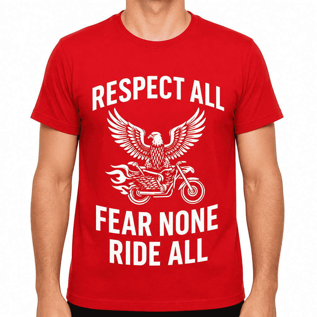Respect All Fear None Ride All T-Shirt