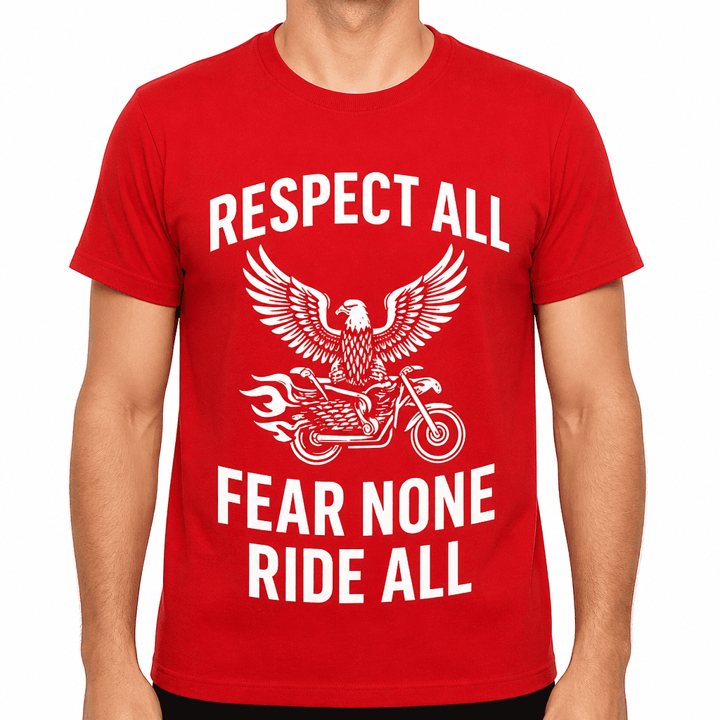 Respect All Fear None Ride All T-Shirt