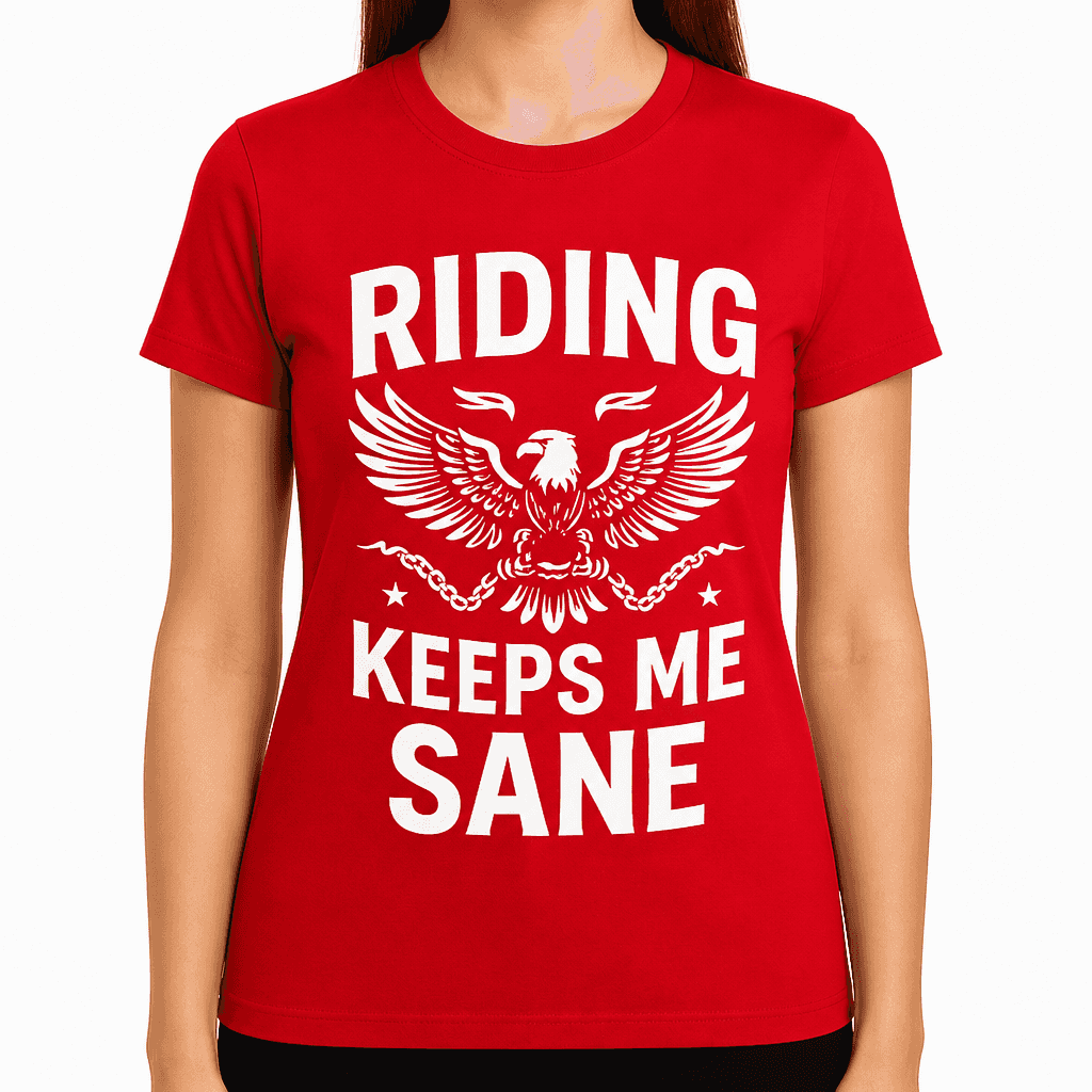 Riding Keeps Me Sane T-Shirt