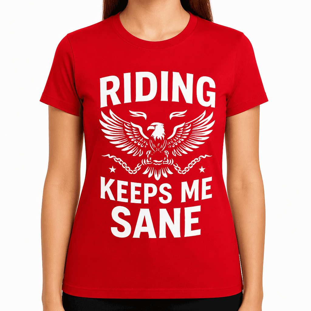 Riding Keeps Me Sane T-Shirt