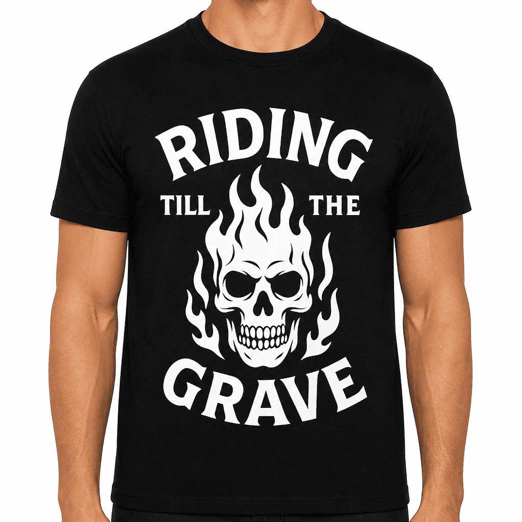 Riding Till The Grave T-Shirt