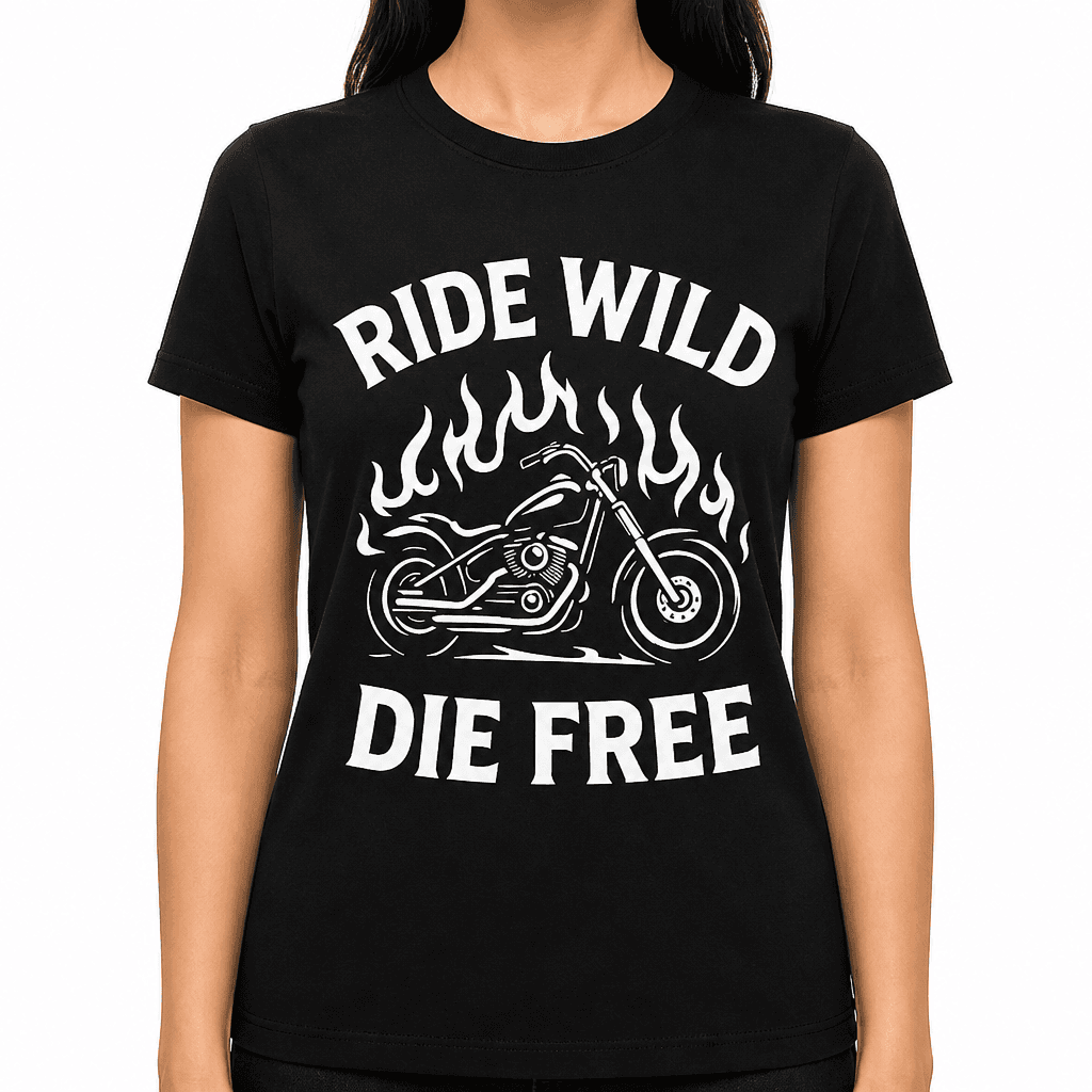 Ride Wild Die Free T-Shirt