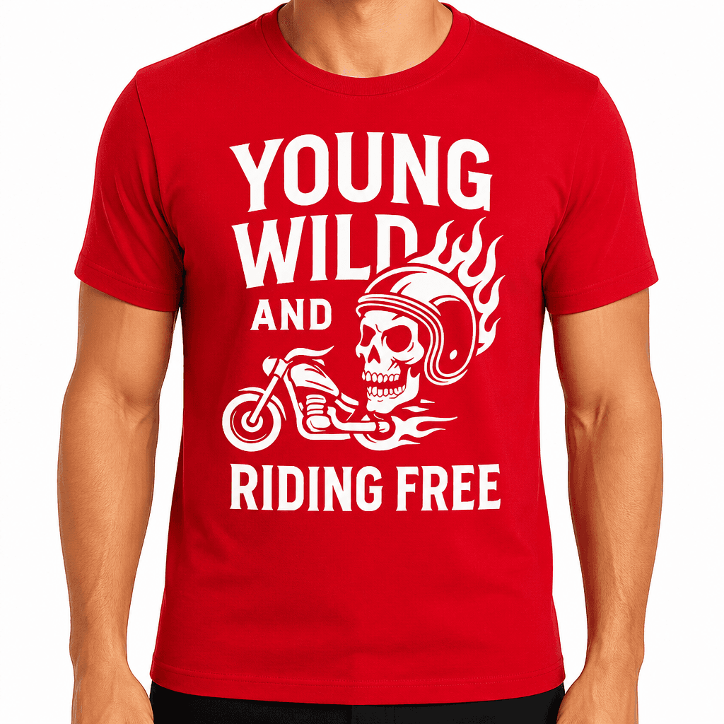 Young Wild and Riding Free T-Shirt