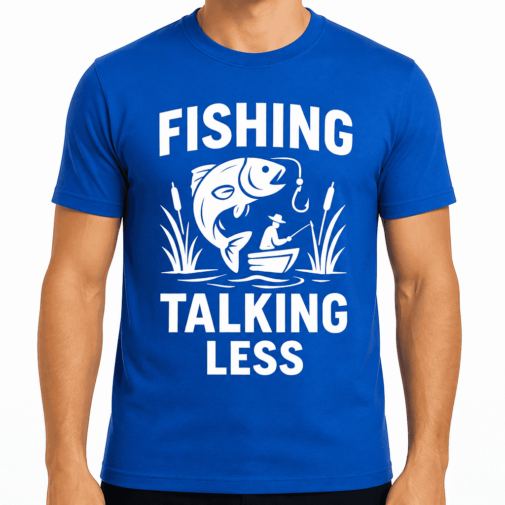 Fishing More Talking Less T-Shirt