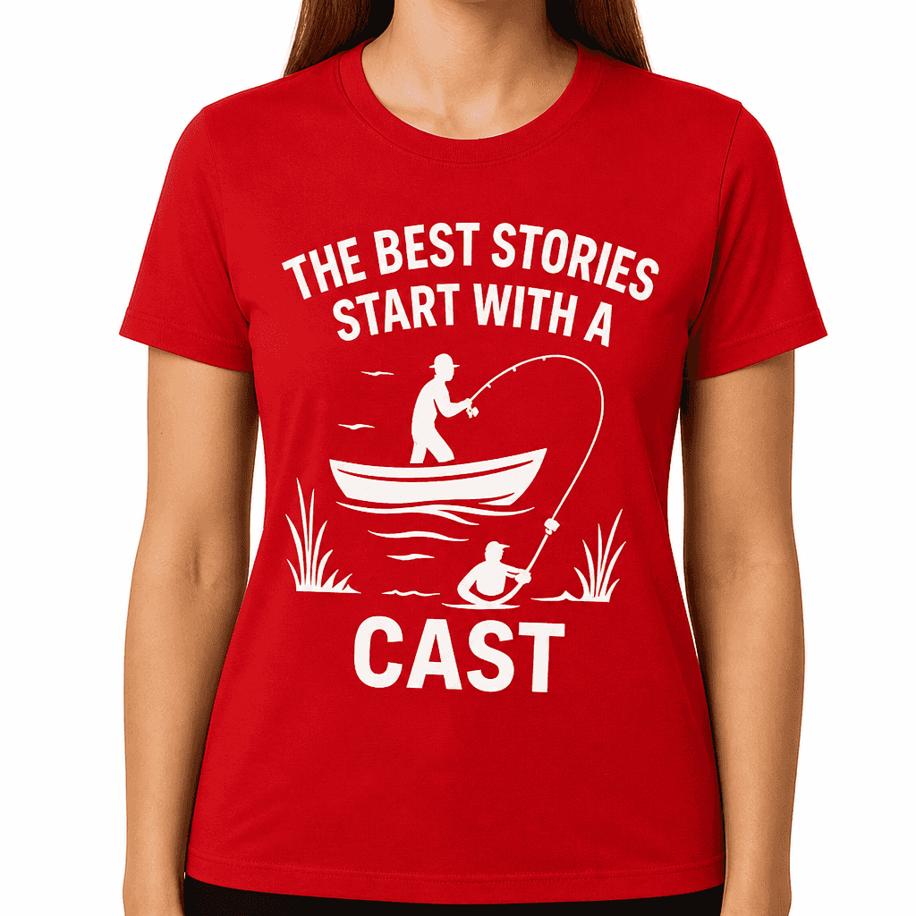 The Best Stories Start with a Cast T-Shirt