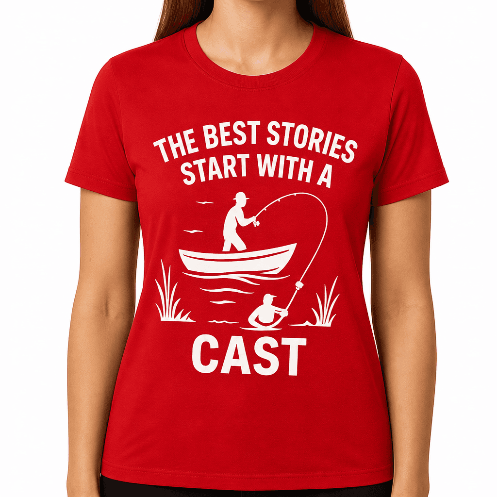 The Best Stories Start with a Cast T-Shirt