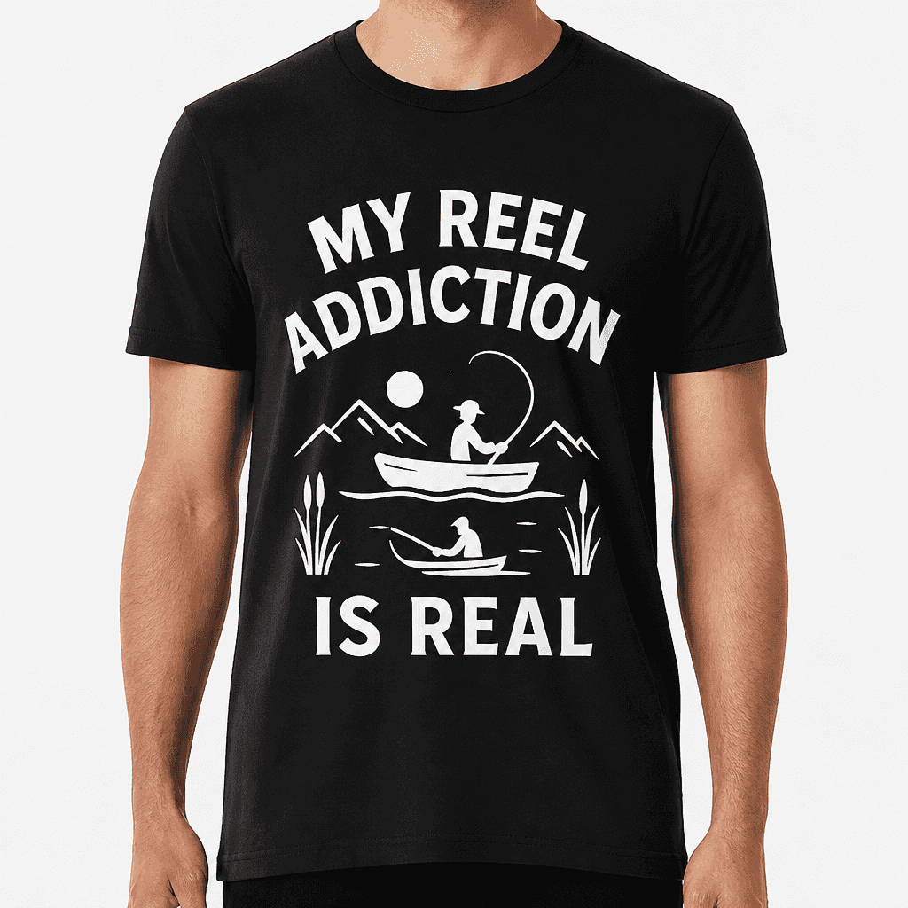 My Reel Addiction is Real T-Shirt