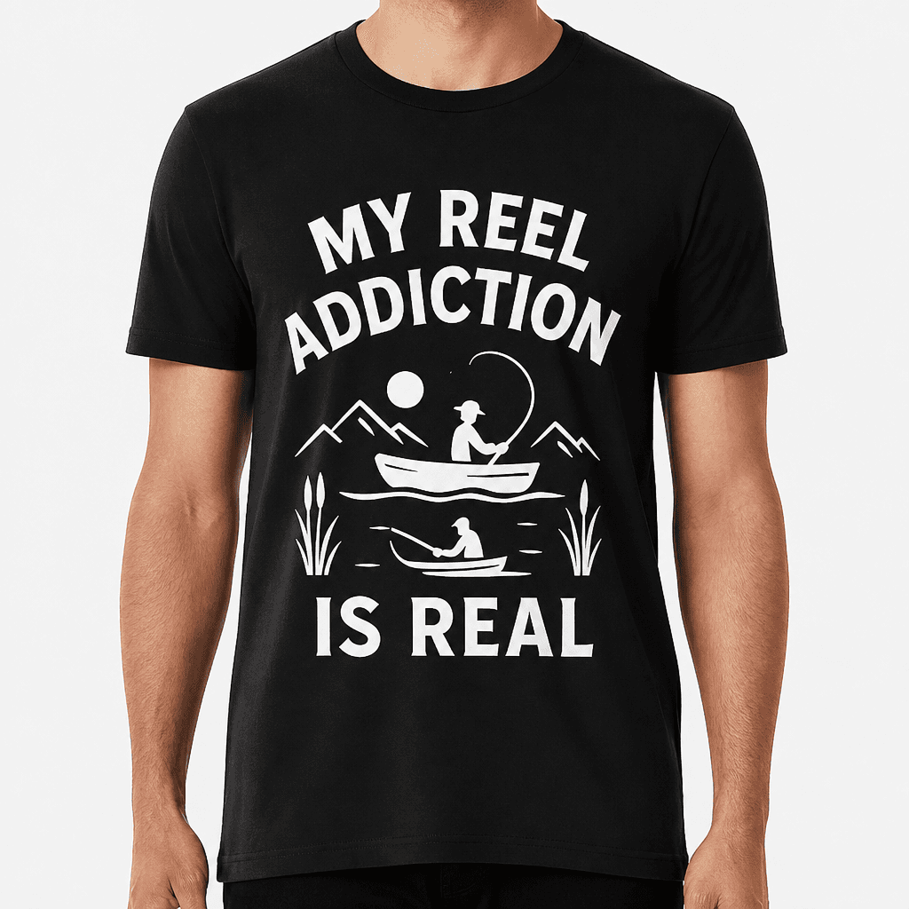 My Reel Addiction is Real T-Shirt