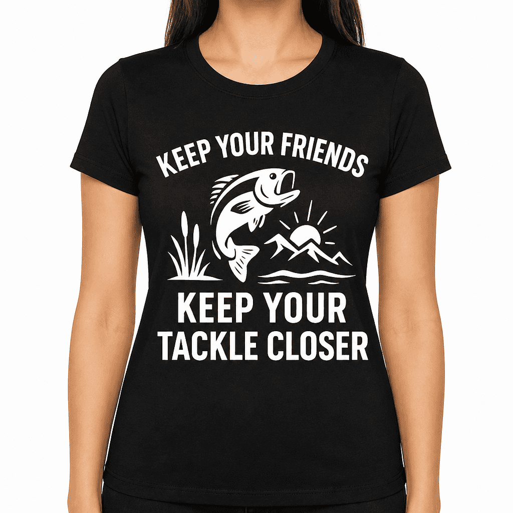 Keep Your Friends Close Keep Your Tackle Closer T-Shirt