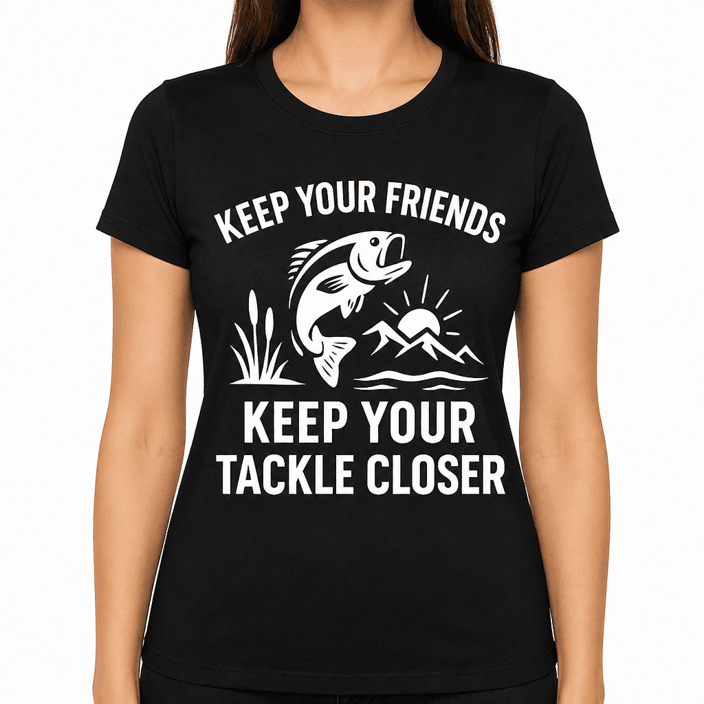 Keep Your Friends Close Keep Your Tackle Closer T-Shirt