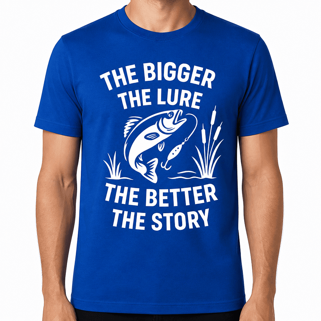 The Bigger The Lure The Better The Story T-Shirt