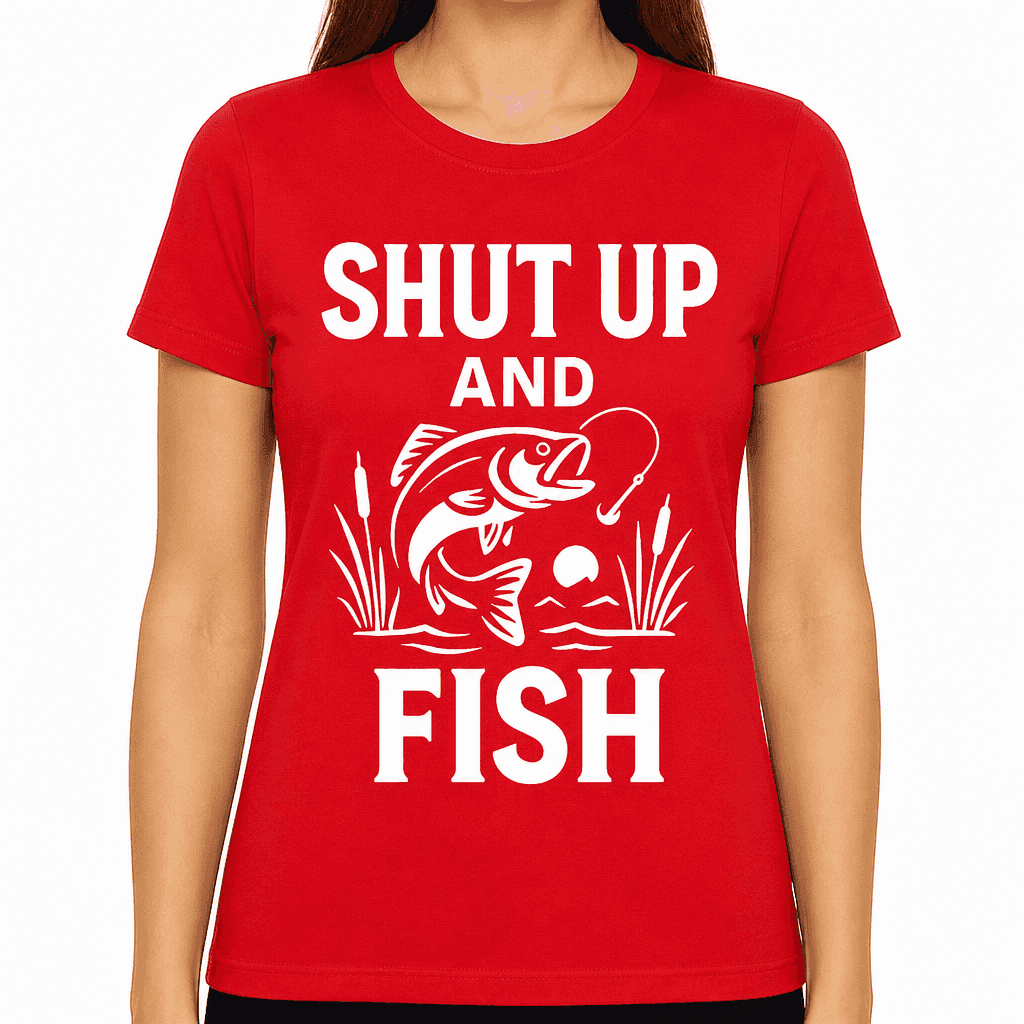 Shut Up and Fish T-Shirt