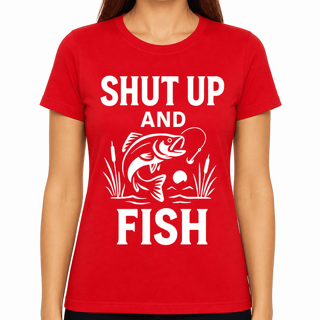Shut Up and Fish T-Shirt