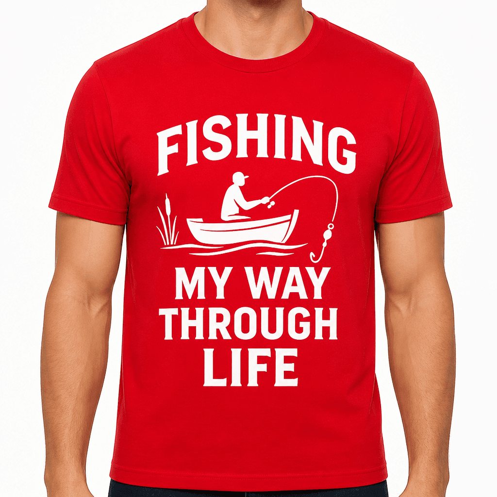 Fishing My Way Through Life T-Shirt
