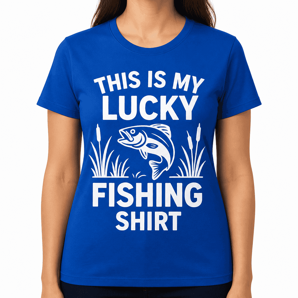This Is My Lucky Fishing Shirt