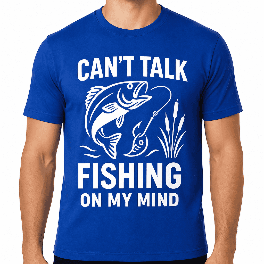 Can't Talk, Fishing On My Mind T-Shirt