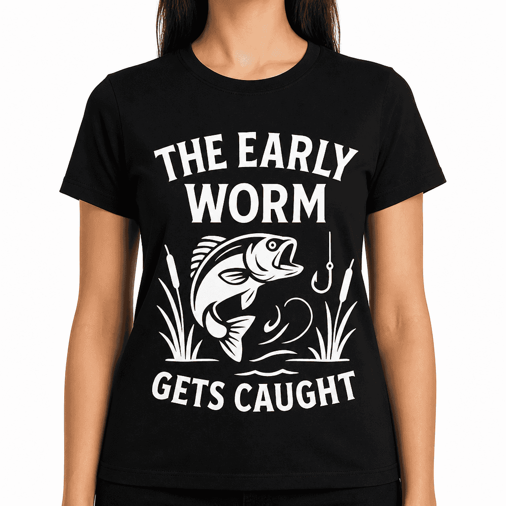 The Early Worm Gets Caught T-Shirt
