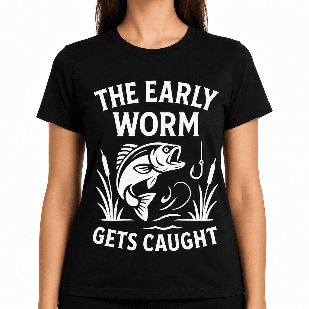 The Early Worm Gets Caught T-Shirt