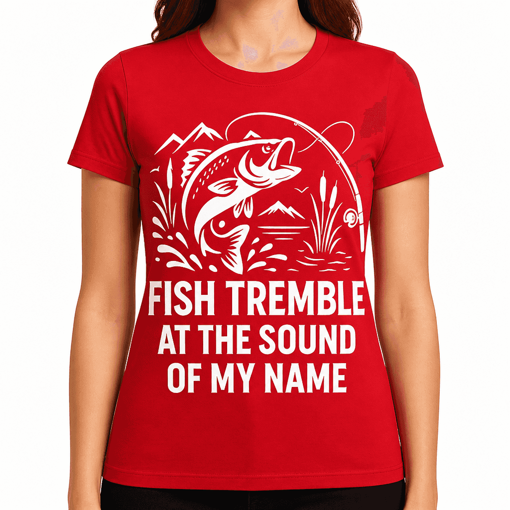 Fish Tremble at the Sound of My Name T-Shirt