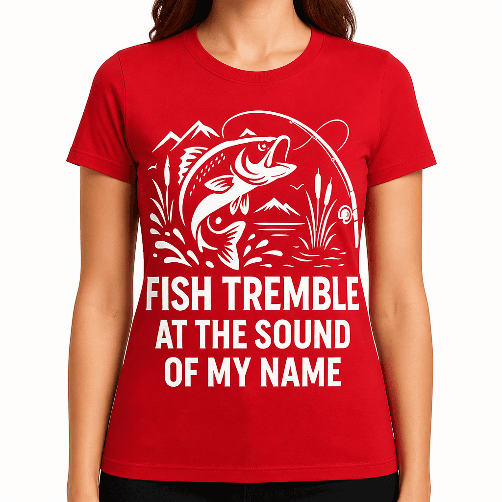Fish Tremble at the Sound of My Name T-Shirt