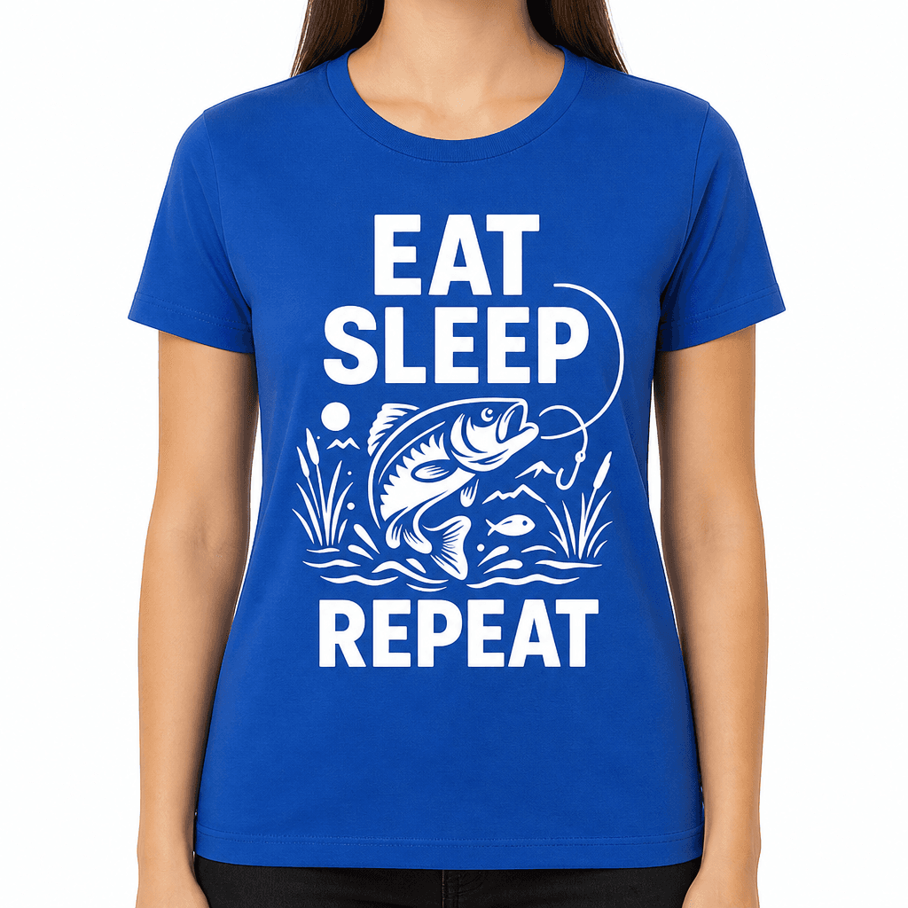 Eat Sleep Fish Repeat T-Shirt