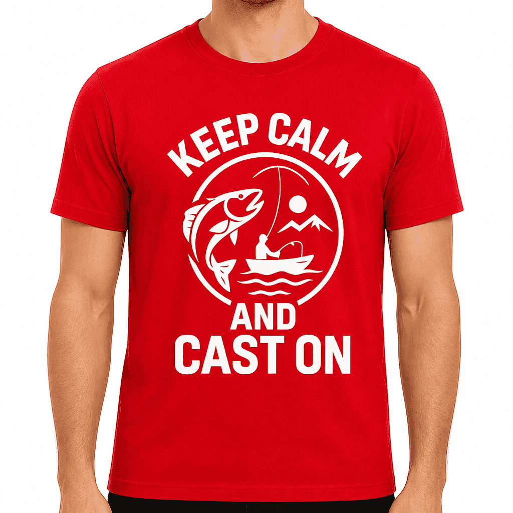 Keep Calm and Cast On T-Shirt