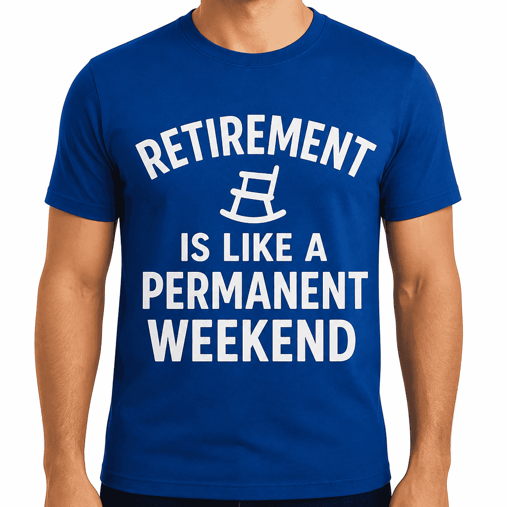 Retirement is Like a Permanent Weekend T-Shirt